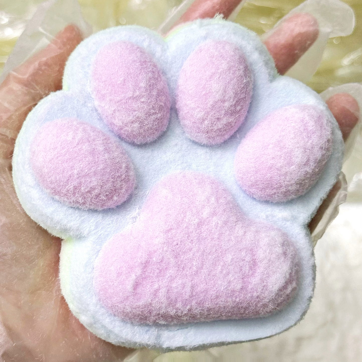 Rainbow Paw Handmade Taba Squishy - Ultra Soft Silicone Squishy