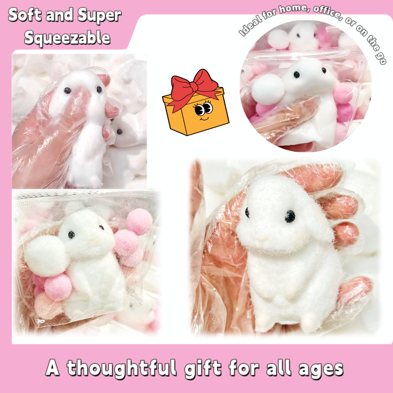 Bunny Handmade Taba Squishy - Ultra Soft Silicone Squishy
