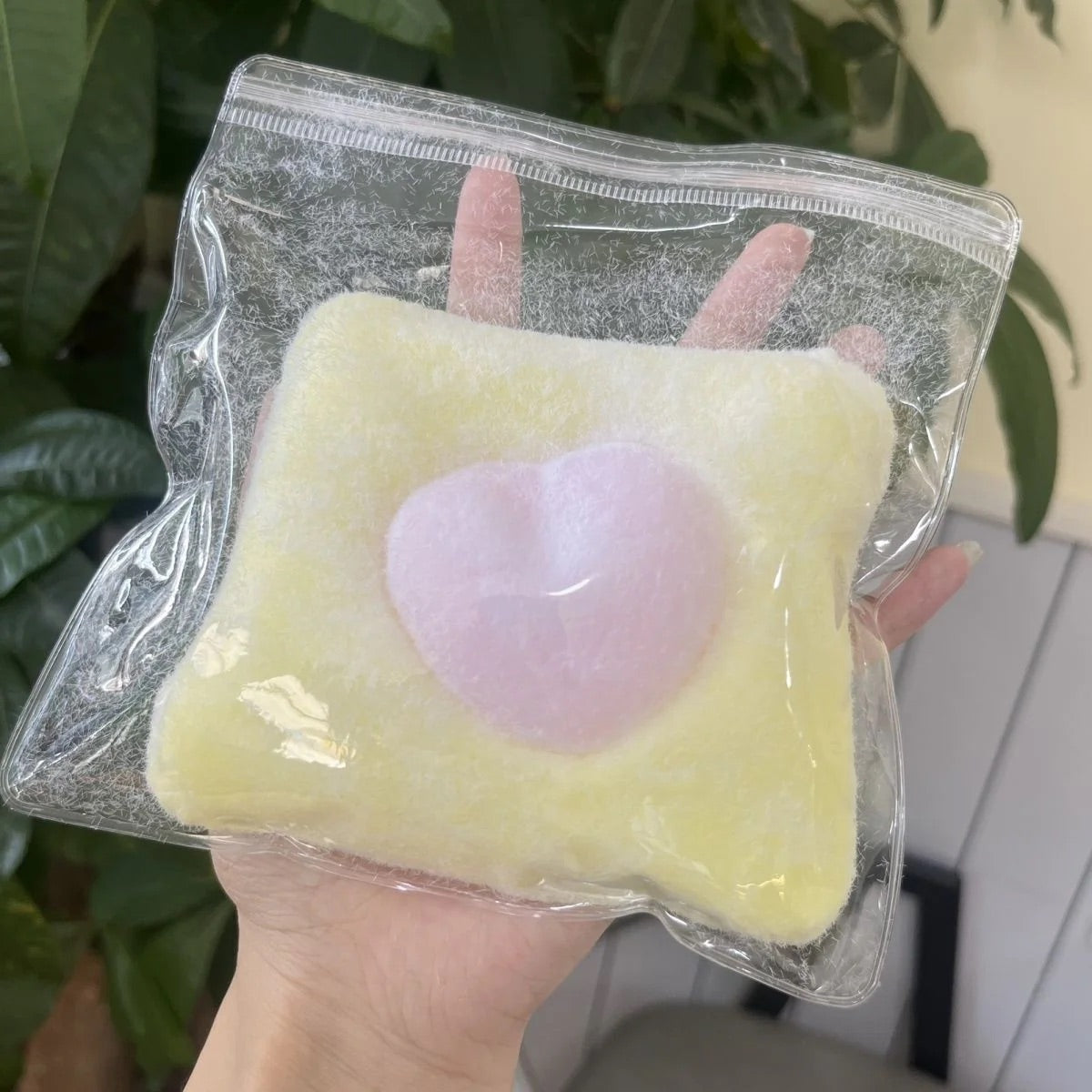 Heart Pillow Handmade Taba Squishy - Ultra Soft Silicone Squishy